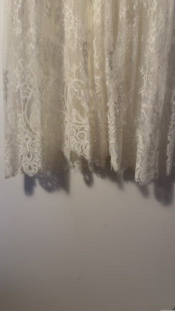White Lace Massimo Dutti Dress