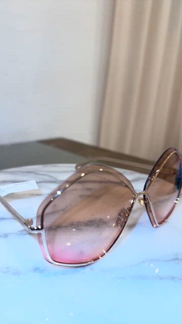 Chloe | Accessories | Chlo Layha Gold Nude Brown Gradient  display picture 3