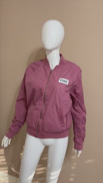 Victoria’s Secret Pink Satin Jacket Soft Begonia shops L