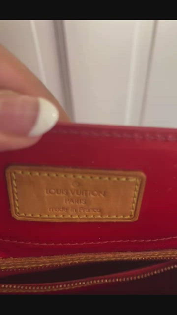 Louis Vuitton Vernis Catalina NS Rouge Red