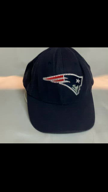 New England Patriots Fiber Optic Hat