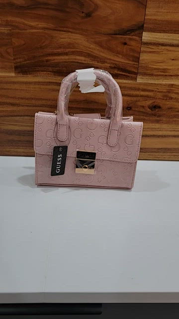 Guess Girls Mini Tote Bag in Pink