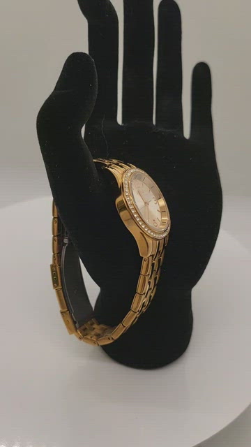 Fossil | Accessories | Fossil Crystal Bezel 28mm Womens Rose 