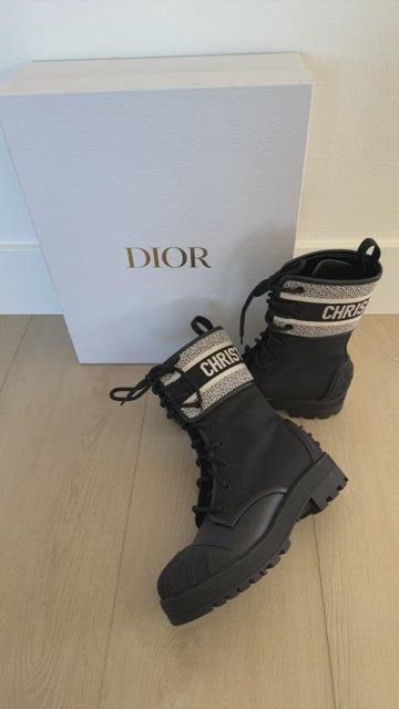 D-Major Boot Black  Womens Dior Boots ⋆ Rincondelamujer