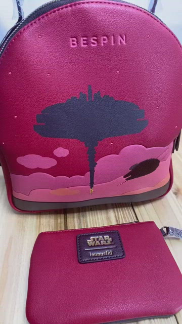 Stars Wars Bespin Mini Loungefly Backpack and Coin Purse 2024