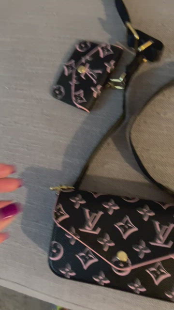 Louis Vuitton Monogram Felicie Strap & Go Pochette – The Closet