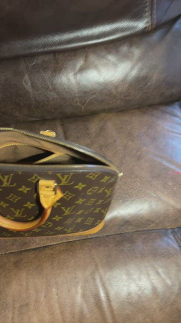 Louis Vuitton, Bags, Authentic Louis Vuitton Alma Lv Handbag With  Serialcode Number V976