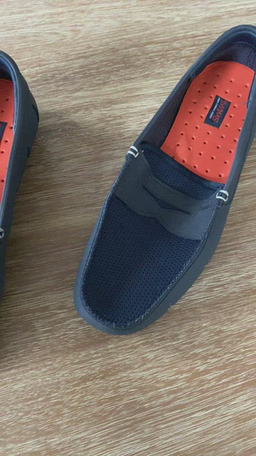 Swims | Shoes | Swims Mens Navy Blue Mesh Rubber Slipon  display picture 1