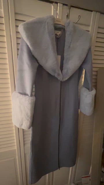 LPA Giovanna Coat in Black & Taupe