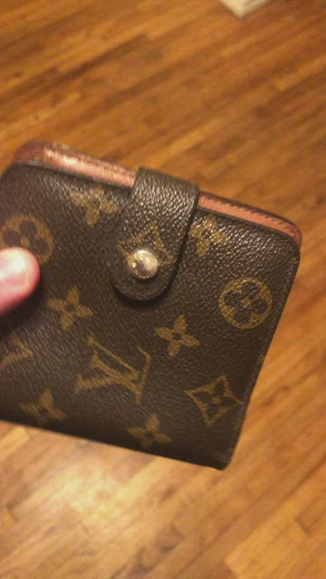 LOUIS VUITTON Vuitton Fold Wallet Portefeuille Origami Compact Monogram  France