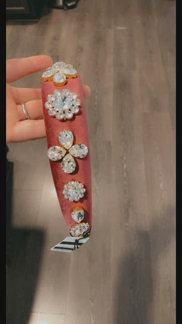 Lele Sadoughi | Accessories | Lele Sadoughi Merlot Swarovski  display picture 1