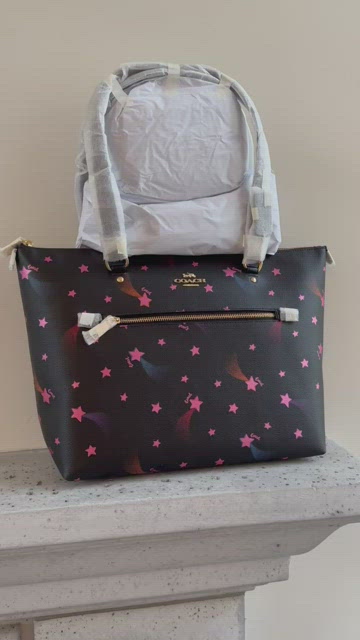 Authentic! NWT Coach DISCO STAR Gallery popular Tote