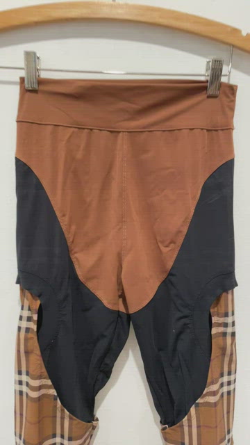 Burberry Brown Kayla Leggings Burberry