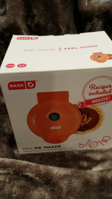 Dash Mini Pie Maker - Orange 