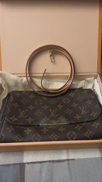 PRELOVED DISCONTINUED Louis Vuitton Favorite MM Monogram Bag SD2185 082323  $200 OFF