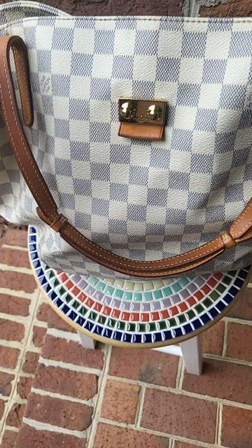 This Fabulous Louis Vuitton Salina GM Damier Azur bag was originally $1,800  & Catwalk Consignment is selling it for $999!! FREE SHIPPING DM TO  PURCHASE!, By Catwalk Consignment Boutique