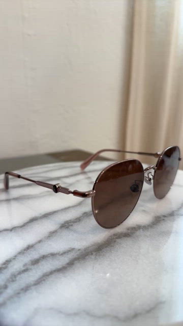 MONCLER PINK/BROWN GRADIENT ROUND SUNGLASSES ML 0236-K Amazon.com: Moncler Ombrate Sunglasses ML0247 72E Pink/Gold  main image 4