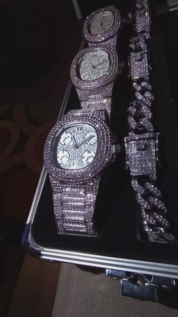 One watch High-end prototypes & Wholesale cheapest prices. Real Lab Diamonds & Real Gold