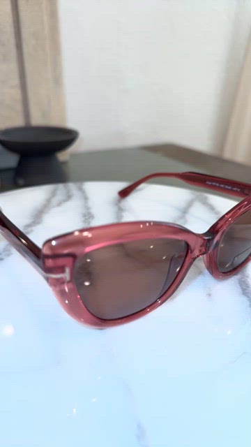 Tom Ford | Accessories | Tom Ford Transparent Rose Anya Cat  display picture 1