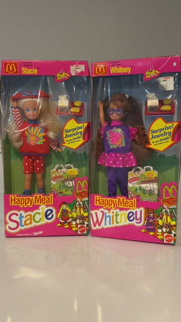 Vintage 1993 BARBIE Happy Meal Stacie good doll