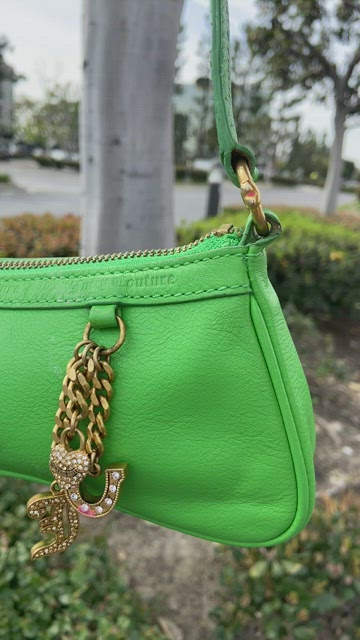 Juicy Couture Mini Chain Bag バッグ y2k 平成 Y2K Vintage JUICY COUTURE Sparkly Mini Handbag | Small Brown