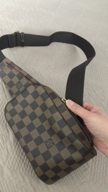 Preloved Louis Vuitton Monogram Geronimos Waist Bum Body Bag CA1000 100423
