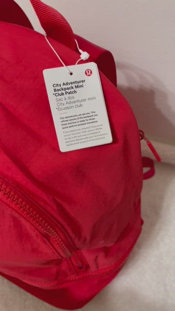 lululemon athletica, Bags, Lululemon City Adventurer Backpack Mini Club  Patch Vol 1l