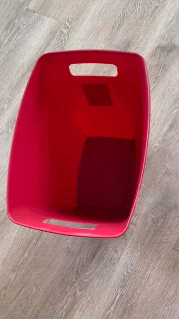 Hefty, Storage & Organization, Hefty Handled Small Red Trash Can 6gal3l  For Hefty 8 Gal3l Kitchen Trash Bags