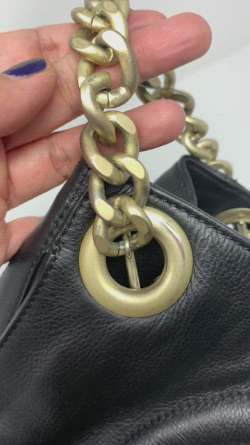 Valentino By Mario Valentino Gold Chain Purse for Sale in Gurnee