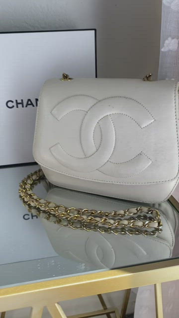 CHANEL, Bags, Vtg Chanel Timeless Crossbody Bag With Tassel