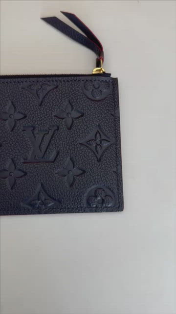 Louis Vuitton Dots Cosmetic Pouch PM Red Pumpkin 2Lv824K, Women's