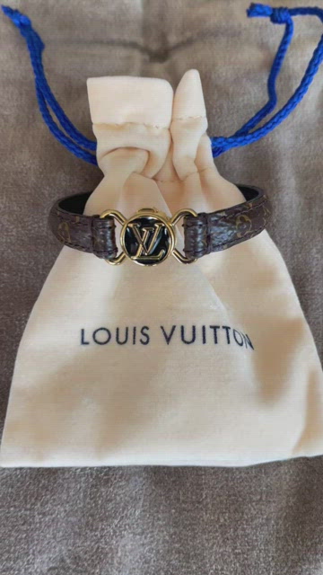 LOUIS VUITTON IDYLLE BLOSSOM MONOGRAM Bracelet XS 18K