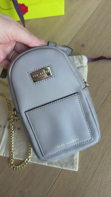 Very beautiful pre-loved Ted Baker London mini backpack Buy Baker by Ted Baker Girls Back To School Black Quilted  main image 4