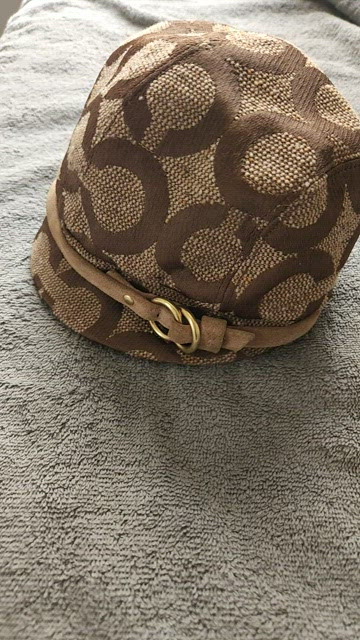 Coach Signature Karee Cap hat size M/L Coach | Accessories | Coach Signature Karee Cap Hat Size Ml  main image 4