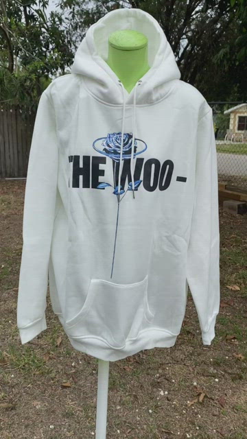 パーカー・フーディ Pop Smoke x Vlone The Woo Hoodie Vlone x Pop Smoke The Woo Hoodie White Size XL | eBay