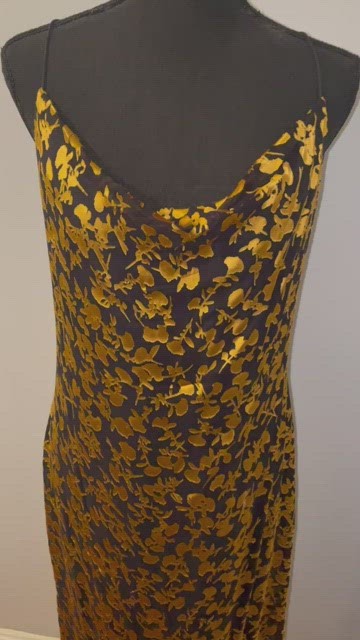 Club Monaco Burnout Slip Dress