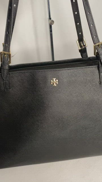 Tory Burch York Buckle Tote - Black 22149613 887712828098