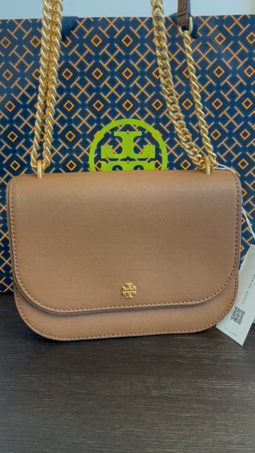 Tory Burch Emerson flap adjustable shoulder bag navy – Lady Anne's Outlet