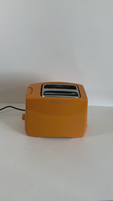 KitchenAid KTT340TG Tangerine 2-Slice Polycarbonate Toaster 