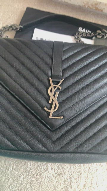 Ysl Authentic College Large Perfect Condition