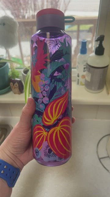 Starbucks Summer 2021/2 Cheetah Reef Water Bottle BMWT