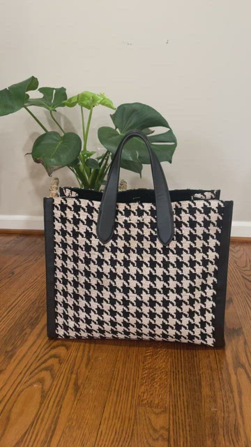 kate spade new york Manhattan Houndstooth Chenille Fabric Small