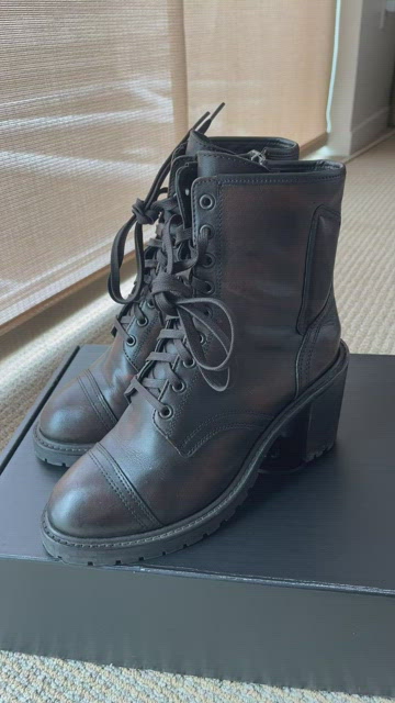 Women's Rebel High-Heel Zip-Up Boot In Black Leather - Thursday Boots