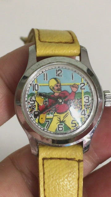 Vintage | Accessories | Vtg Football Windup Watch | Poshmark display picture 1