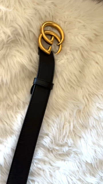 Gucci | Accessories | Gucci Gg Marmont Leather Belt With