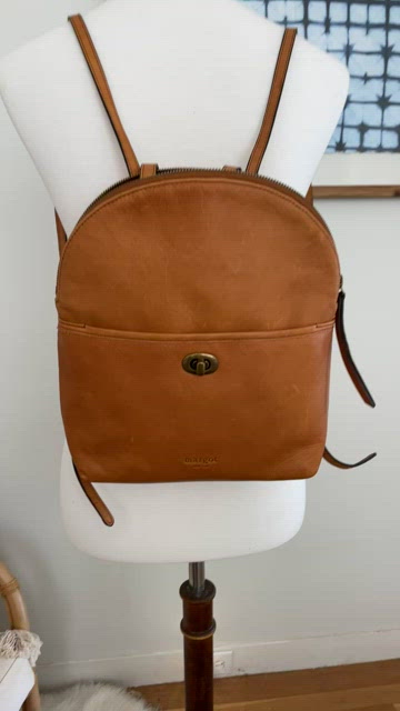 Camille Backpack in Tan