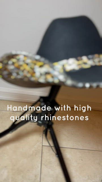 ?? Shania Twain rhinestone cowgirl hat , leopard print rhinestone cowgirl Accessories | Shania Twain Rhinestone Cowgirl Hat Leopard  main image 4