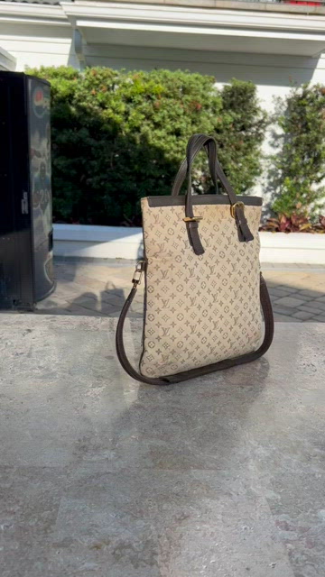 Louis Vuitton Monogram Mini Francoise Tote Bag