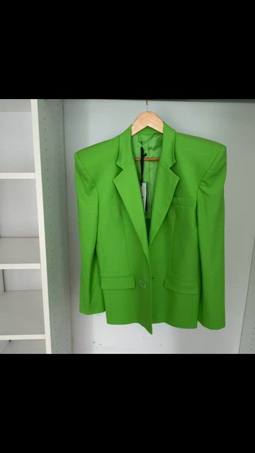 ジャケット THE ATTICO Woman Jacket Green 250WCB00074DDC098AA 017 Green zip-up bomber jacket The attico - women - THE ATTICO