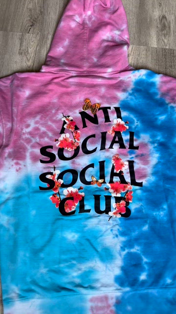 Anti Social orders Social Club Cotton Candy Hoodie